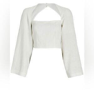 MARA HOFFMAN
Julia Hemp Crop Top